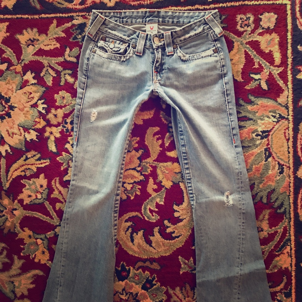 Rare True Religion Joey Distressed 26